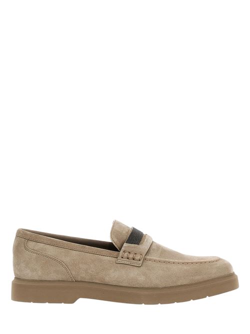 Leather moccasin BRUNELLO CUCINELLI | MZSFG2370C5859
